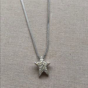 Swarovski mini crystal star necklace